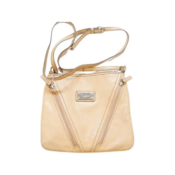 Nine West crossbody beige handbag - Picture 1 of 3